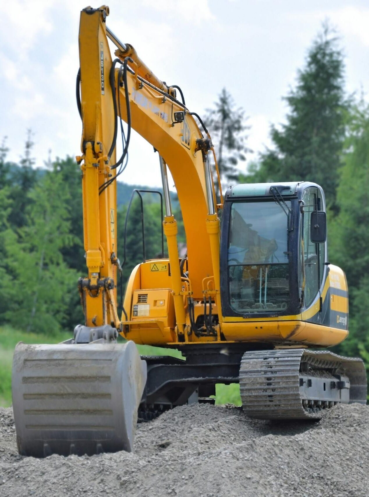 Yellow Excavator